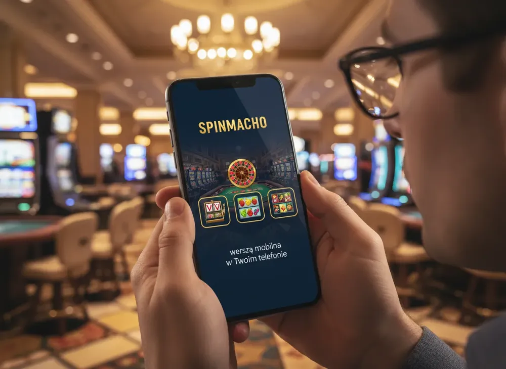 Spinmacho app – wersja mobilna w Twoim telefonie